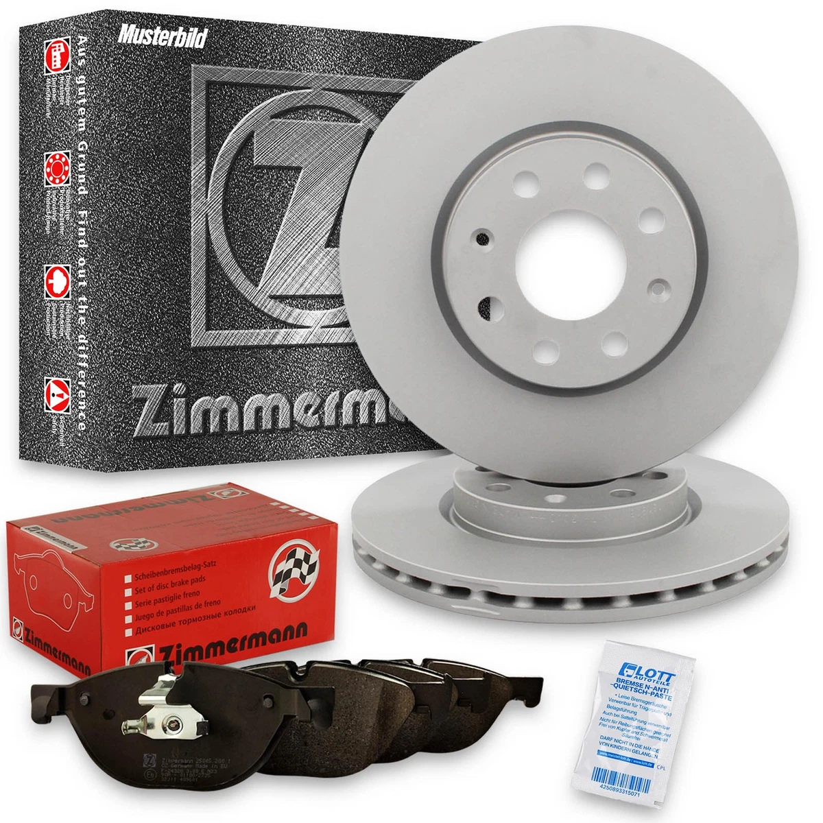 Гальма Zimmermann для VW TRANSPORTER T5: безпека та надійність Гальма Zimmermann для VW TRANSPORTER T5: безпека та надійність